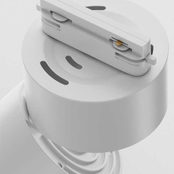 Светодиодный трековый светильник Maytoni Technical Yin TR084-1-15W3K-W