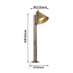 Садово-парковый светильник Favourite Phillo 4132-1F