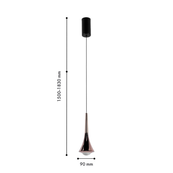 Подвесной светильник Favourite Tolva 4292-1P