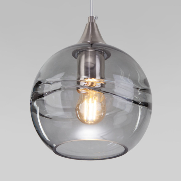 Подвесной светильник Eurosvet LOTUS 50221/1 дымчатый