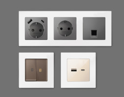 Рамка Ambrella Volt AF220124 ALFA Techno