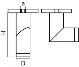 Точечный влагозащищенный светильник Lightstar ILLUMO F 051017