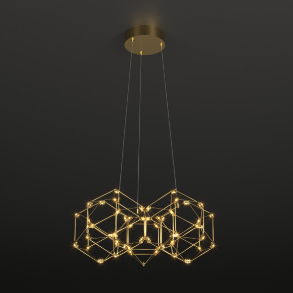 Подвесная люстра Eurosvet UMA 90169/5 медь