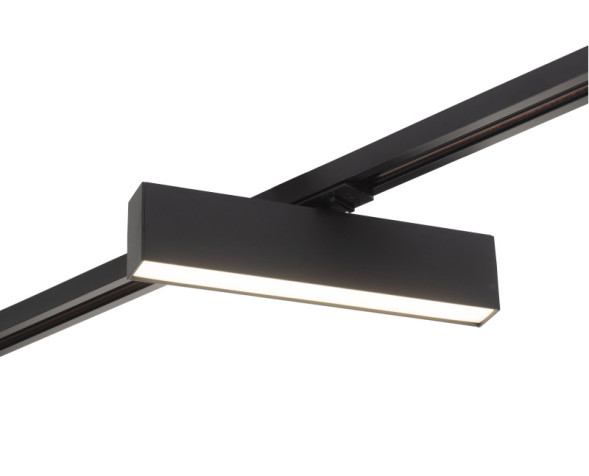Светодиодный трековый светильник Denkirs SOLID Hals DK6440-BK