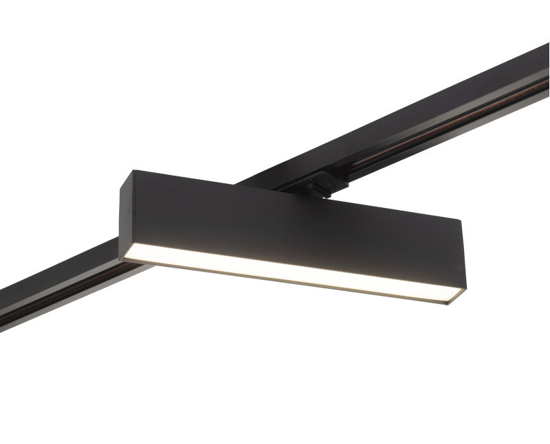 Светодиодный трековый светильник Denkirs SOLID Hals DK6440-BK