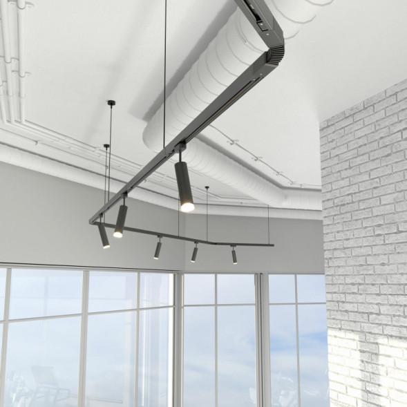 Светодиодный трековый светильник Elektrostandard Oskar Черный 10W 4200K (LTB28)