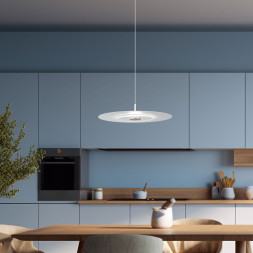 Подвесной светильник Eurosvet 40031/1 LED белый Kontur