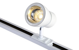 Трековый светильник Crystal Lux CLT 0.31 009 CLT 0.31 009 WH-CH