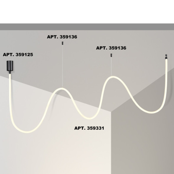 Подвесной светильник Novotech Ramo 359331