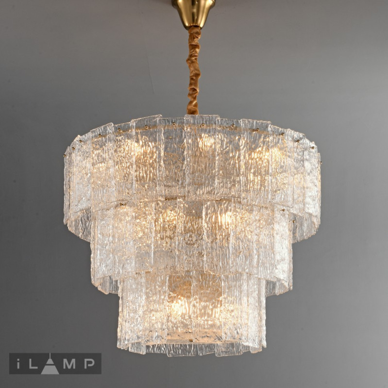 Каскадная люстра iLamp Manhattan P6315-D800 BR