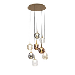 Каскадная люстра Mantra Andromeda 8933+8PL