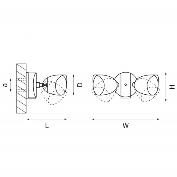 Прожектор Lightstar Diva 374247