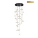 Каскадная люстра MODELUX MS.2326.25 BK