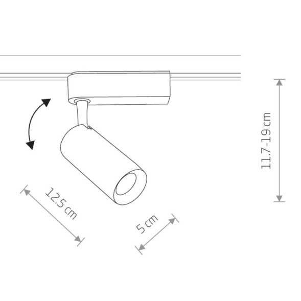 Светодиодный трековый светильник Nowodvorski PROFILE IRIS 9002