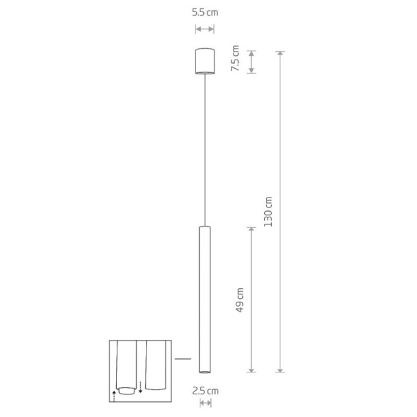 Подвесной светильник Nowodvorski LASER 8797
