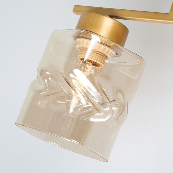 Люстра на штанге Eurosvet Hilari 30165/4 перламутровое золото