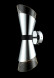 Бра Crystal Lux GRIS GRIS AP2 CHROME