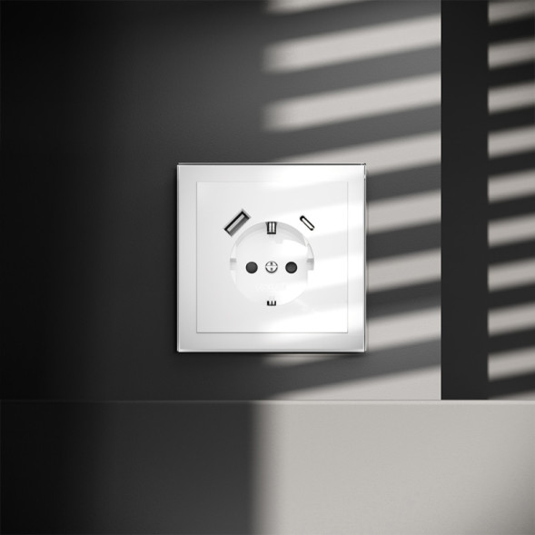 Комбинированная розетка VOLTUM VLS040501