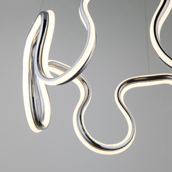 Подвесная люстра Eurosvet Sorge 90171/2 хром