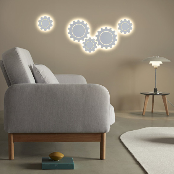 Детское бра Elektrostandard Gear L LED белый (MRL LED 1100)