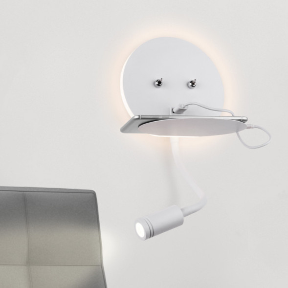 Бра Elektrostandard Lungo LED белый (MRL LED 1017)