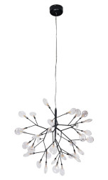 Подвесная люстра Crystal Lux Evita EVITA SP36 BLACK/TRANSPARENT