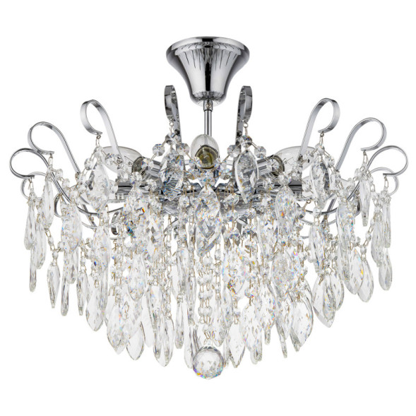 Люстра на штанге Escada Wisteria 664/8P (Chrome)