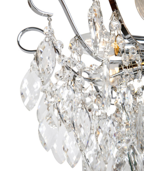 Люстра на штанге Escada Wisteria 664/8P (Chrome)