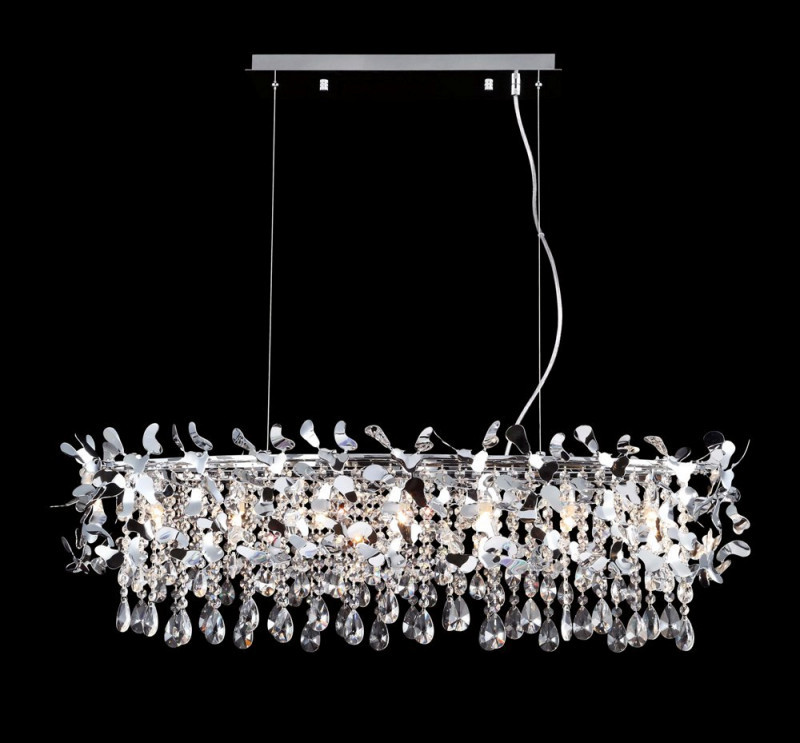 Подвесная люстра Crystal Lux Romeo ROMEO SP8 CHROME L1000