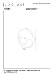 Бра LUCIDE Reflex 36213/31/72