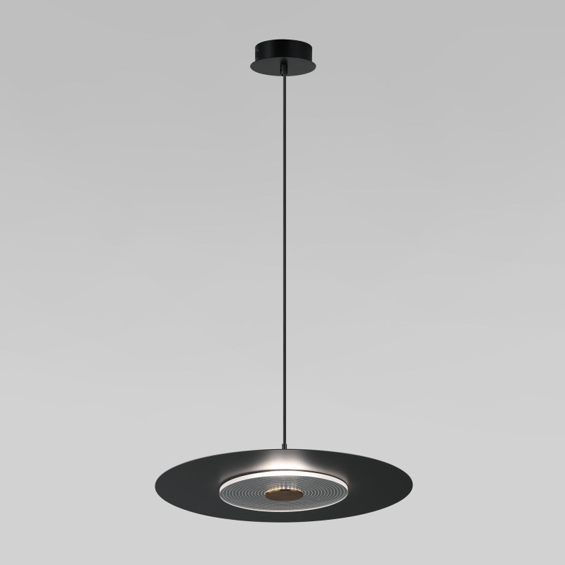 Подвесной светильник Eurosvet 40030/1 LED черный Kontur