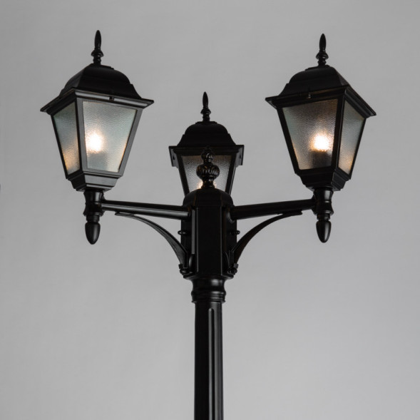 Садово-парковый светильник ARTE Lamp BREMEN A1017PA-3BK