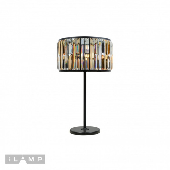 Настольная лампа iLamp ROYAL 10390-3T BK
