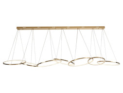 Подвесная люстра Newport 15207/S champagne gold