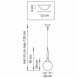 Подвесной светильник Lightstar GLOBO 803110