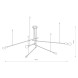 Люстра на штанге Nowodvorski PILE 9127
