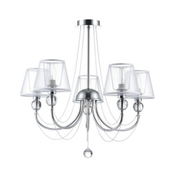 Люстра на штанге Freya BEVERLY FR5661-PL-05-CH