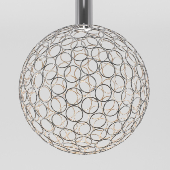 Подвесной светильник Eurosvet 90353/1 хром GEMINI