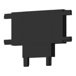 Коннектор для шинопровода ST-Luce Track magnet SKYFLAT ультратонкий накладной черный ST067.409.12