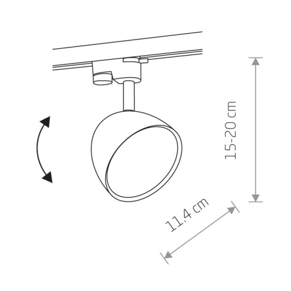 Трековый светильник Nowodvorski PROFILE VESPA 8824