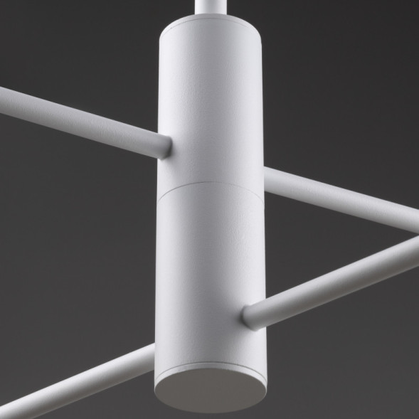 Люстра на штанге Freya Tactic FR5363CL-04W