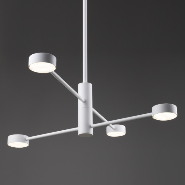 Люстра на штанге Freya Tactic FR5363CL-04W