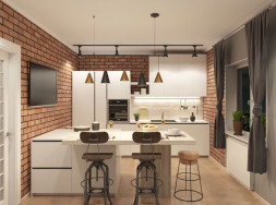 Люстра на штанге Eurosvet CASTLE 50088/5 черный/золото