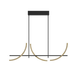 Подвесной светильник Maytoni MOD428PL-L20BK Wabi