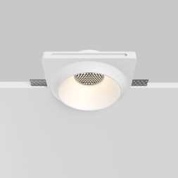 Точечный встраиваемый светильник Maytoni Technical DL124-GU10-01-TRS-W Gyps Modern