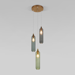 Каскадная люстра Eurosvet Siesta 50252/3 латунь