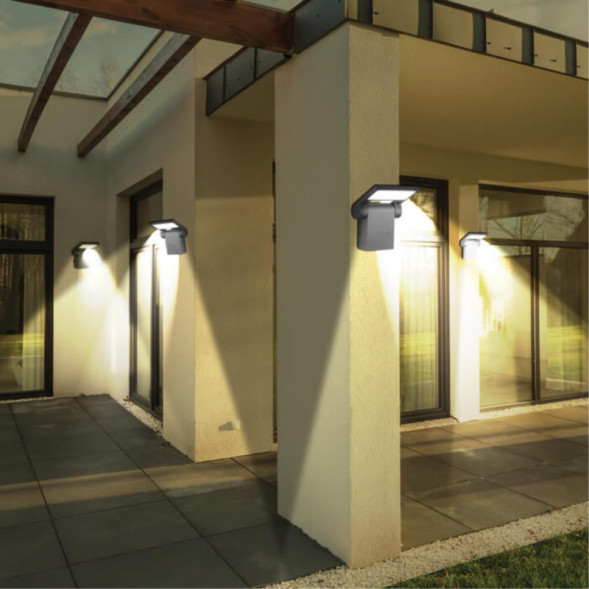 Уличный настенный светильник Novotech ROCA 357521