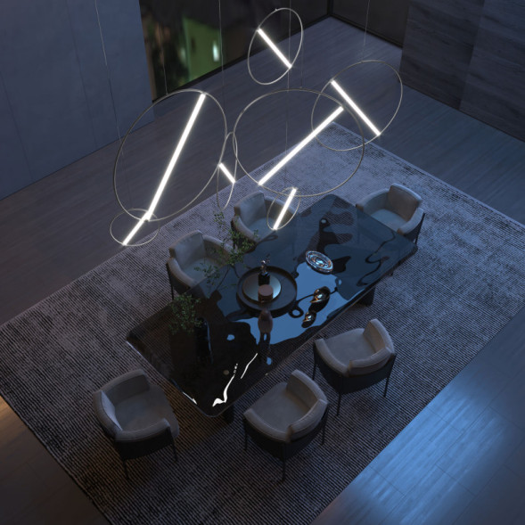 Подвесной светильник Eurosvet Element 90281/1 хром