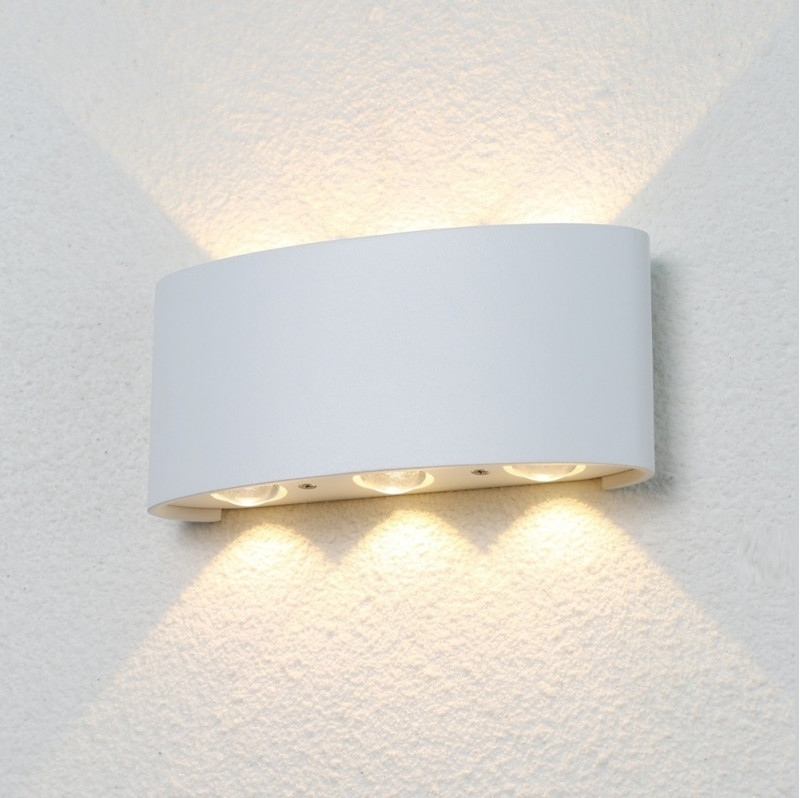 Уличный настенный светильник Crystal Lux CLT 023 CLT 023W3 WH