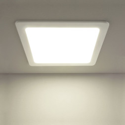 Встраиваемый точечный светильник Elektrostandard DLS003 24W 4200K